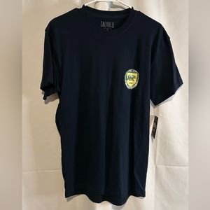 Caliville Small Navy Blue T-Shirt